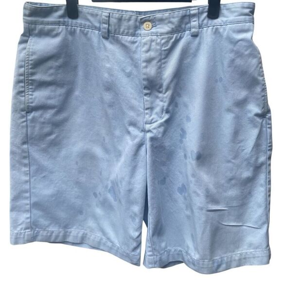 Vineyard Vines Other - Men's Vineyard Vines Cotton  Light Blue Chino Shorts Size 35